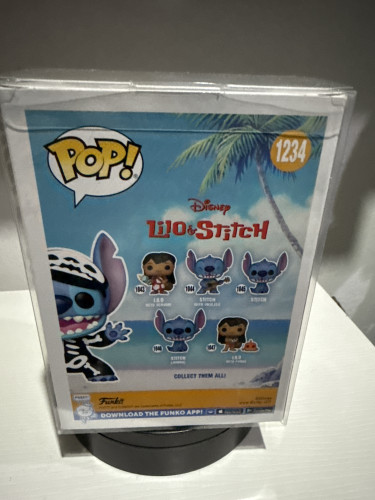 Funko Pop Skeleton Stitch - Disney Lilo E Stitch - #1234