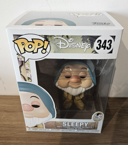 Funko Pop Sleepy (Soneca) Disney Branca De Neve #343 - Produto Original