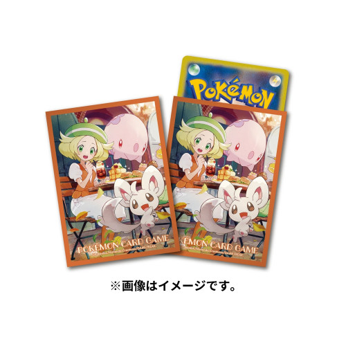SLEEVE POKÉMON: BIANCA Pokemon Estampas Ilustradas # - Produto Original