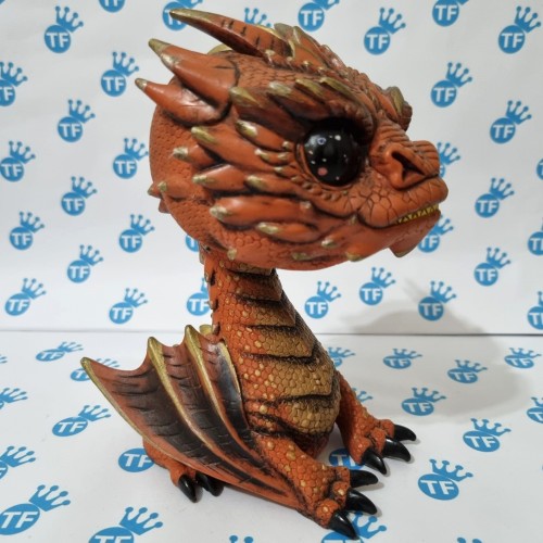 Smaug #124  Funko Pop Original (pintura Customizada) The Hobbit Senhor Dos Anéis (loose) - O Hobbit - #124