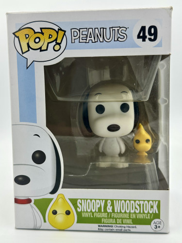 Funko Pop Snoopy & Woodstock Peanuts #49 - Produto Original