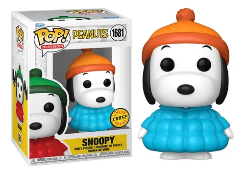 Snoopy 1681 Funko Pop Original CHASE Peanuts-Snoopy E Woodstock-1681