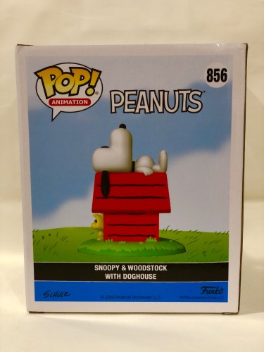 Funko Pop Snoopy And Woodstock With Poghouse - Snoopy E Woodstock - #856