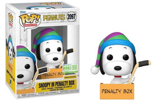 Snoopy in Penalty Box Peanuts #2097 - Produto Original