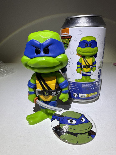 Funko Pop Soda Leonardo “Aberto”-Teenage Mutant Ninja Turtles-1