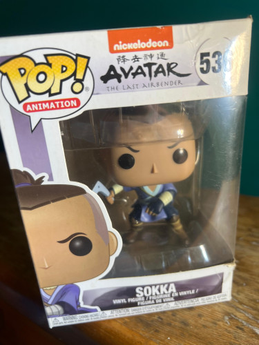 Funko Pop Sokka Avatar: The Last Airbender #536 - Produto Original