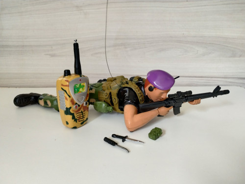 Action Figures Soldado de controle remoto - Super Field Army - Soldado - #