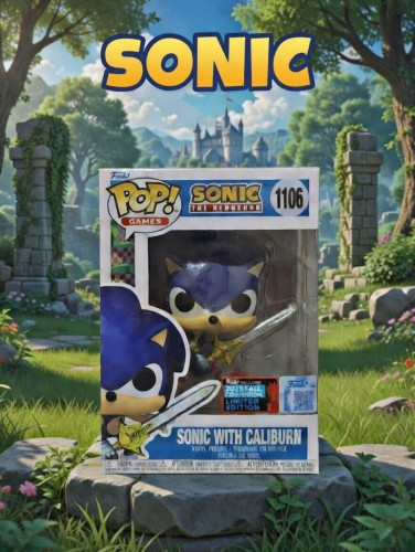 Sonic With Caliburn-Sonic The Hedgehog-1106