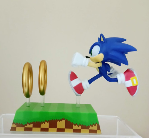 Action Figures Sonic and Rings-Sonic-