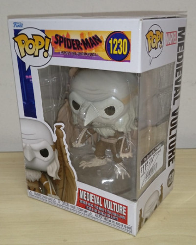 Funko Pop - Marvel: Homem-Aranha/Spider Man - Medieval Vulture 1230 (CAIXA DANIFICADA) - Marvel Avengers - #1230
