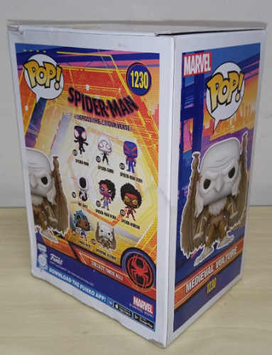 Funko Pop - Marvel: Homem-Aranha/Spider Man - Medieval Vulture 1230 (CAIXA DANIFICADA) - Marvel Avengers - #1230