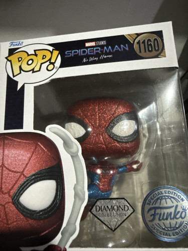 Funko Pop Spider Man Diamond - Spider Man - No Way Home - #1160