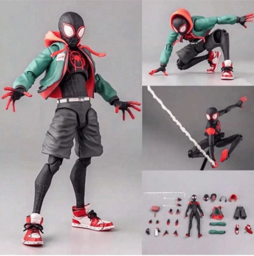 Action Figures Spider-Man Miles Morales Into the Spider-Verse-Spider Man Gamerverse-