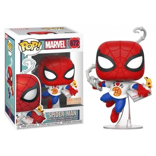 Funko Pop Spider Man Pizza #672 - Exclusive Boxlunch - Marvel  #672