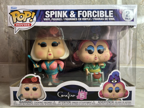 Funko Pop Spink & Forcible - Movies --Coraline - 15th Anniversary-02