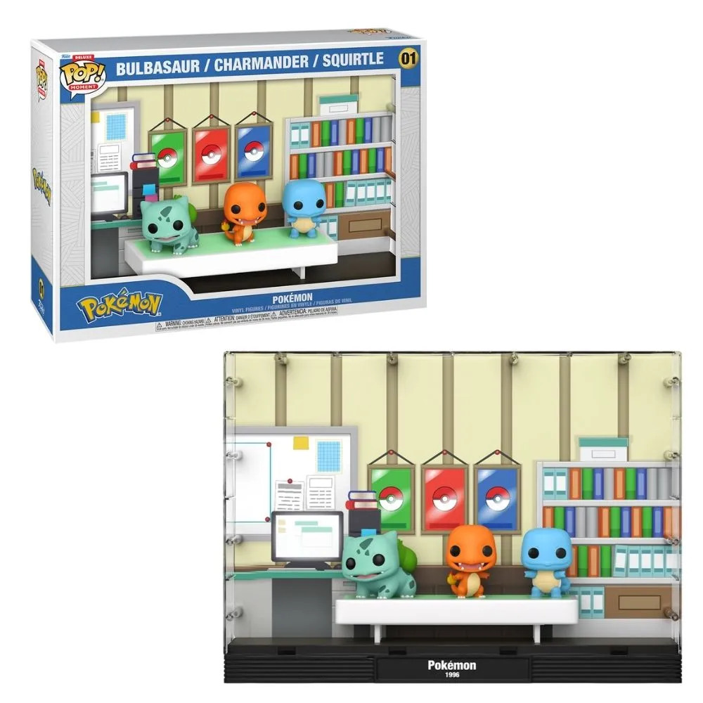 Funko Pop Bulbasaur/Charmander/Squirtle-Pokemon-01