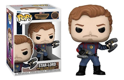 Funko Pop Star Lord Guardiões Da Galáxia Vol 3 #1201 - Produto Original
