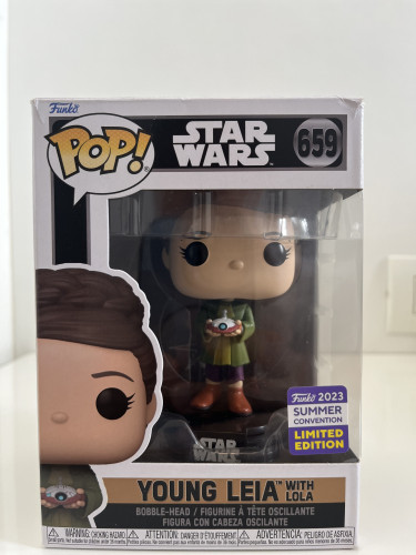 Star Wars - Young Leia with Lola Summer Convention 2023 #659 - Produto Original
