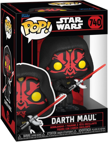 Funko Pop Star Wars: Star Wars Darkside - Darth Maul - Stars Wars - #740
