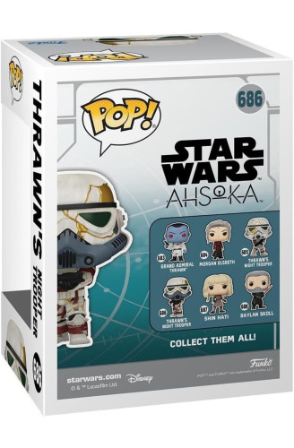 Funko Pop Star Wars Ahsoka - Thrawn’s Night Trooper - Star Trek - #686