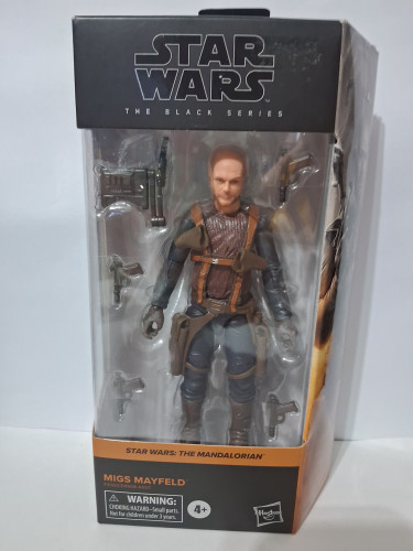 Action Figures Star Wars Black Series Migs Mayfeld Hasbro-Star Wars: The Mandalorian-