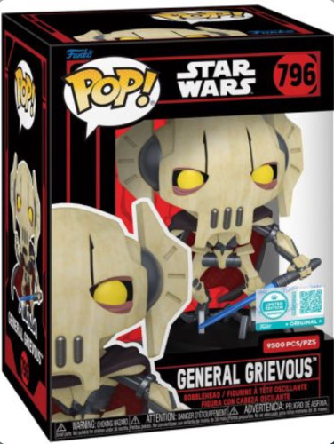 Star Wars Funko Pop! General Grievous LE 9500 - Stars Wars - #796