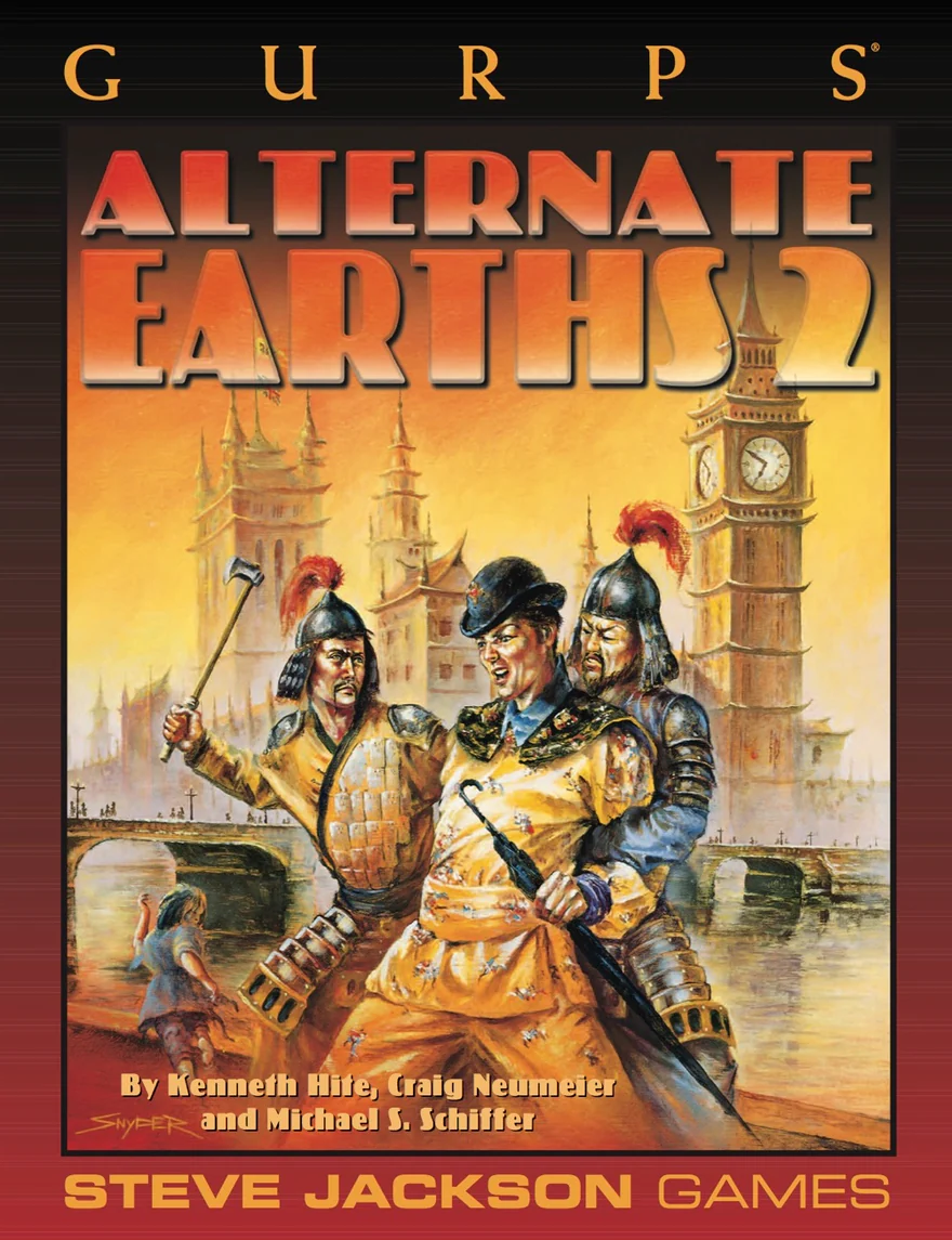 GURPS - ALTERNATIVE EARTHS 2-GURPS-Primeira
