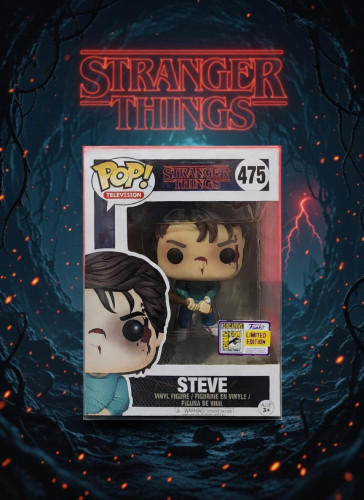 Funko Pop Steve Sdcc 2017 Stranger Things #475 - Produto Original