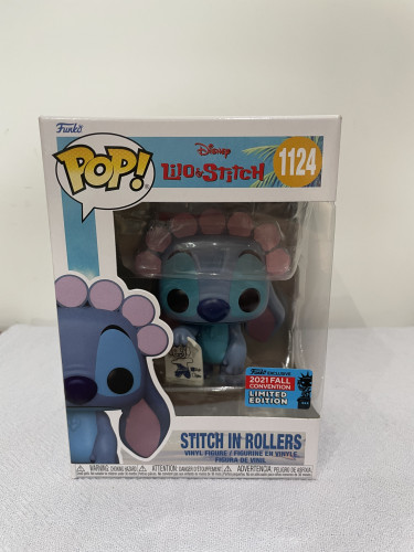 Funko Pop Stitch In Rollers - 2021 Fall Convention-Lilo & Stitch-1124
