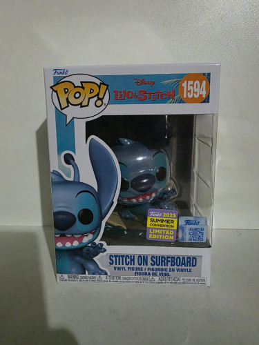Funko Pop Stitch On Surfboard-Lilo E Stitch-1594