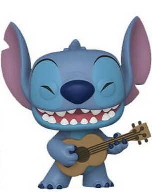 Funko Pop Stitch With Ukulele #1044 (loose)-Lilo E Stitch-1044