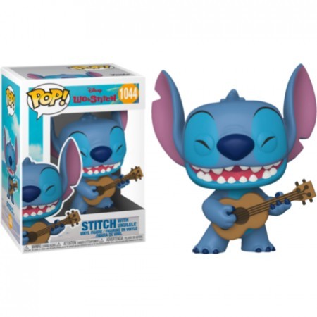Funko Pop Stitch With Ukulele-Lilo And Stitch-1044