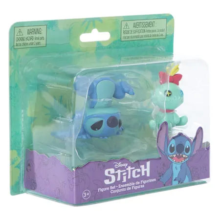 Action Figures Stitch e Xepa (Scrump) mini - Lilo And Stitch - #