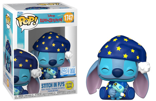 Stitch in PJs Disney Lilo & Stitch #1747 - Produto Original