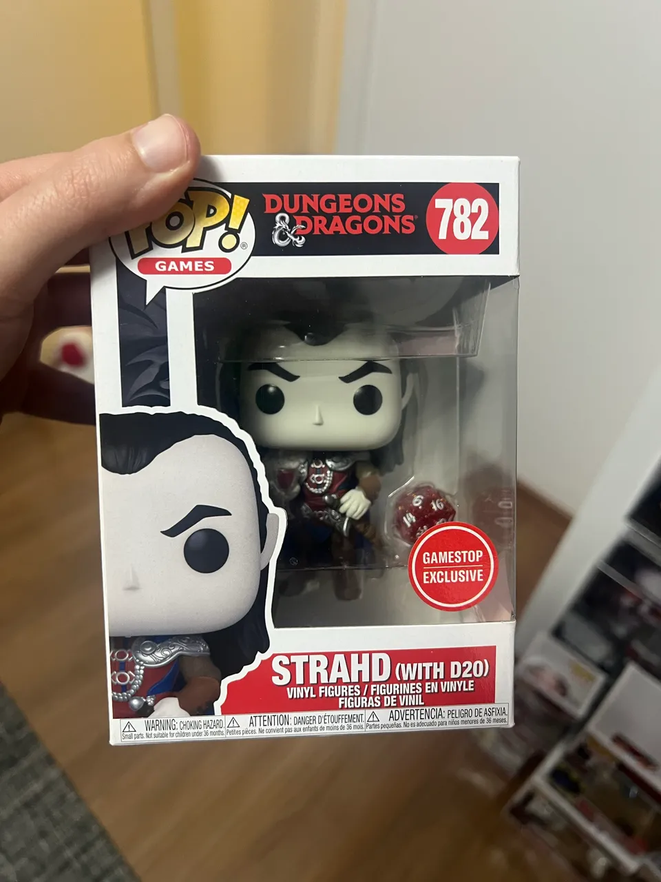 Funko Pop Strahd Dungeons & Dragons #782 - Produto Original