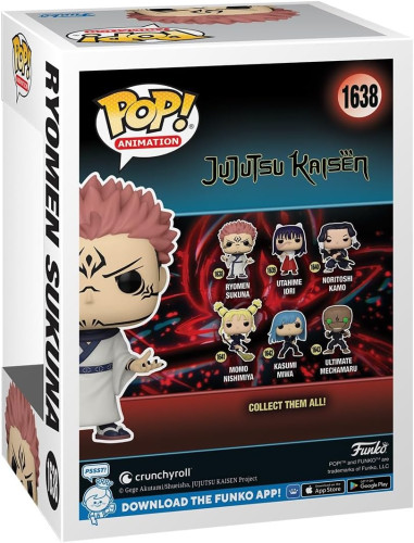 Funko Pop Sukuna - Jujutsu Kaisen --Jujutsu Kaisen-1638