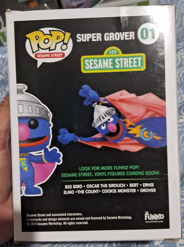 Funko Pop Super Grover - Television Muppets - #01