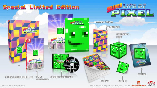 Super Life Of Pixel Special Edition Strictly Limited Switch Lacrado Mídia Física - Nintendo Switch - #