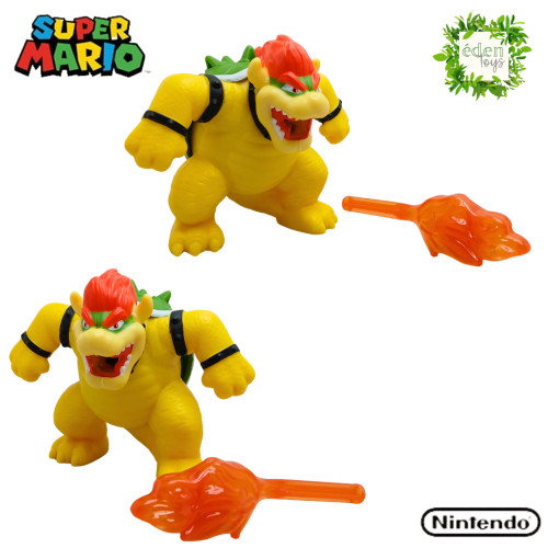 Action Figures Super Mario - Bowser novo com chama (cód 025) - Super Mario - #