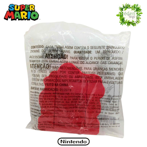 Action Figures Super Mario - Dominó lacrado (cód 314) - Super Mario Bros - #