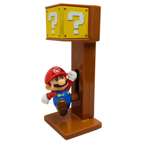 Action Figures Super Mario - Mário bloco estrela (cód 039)-Super Mario-