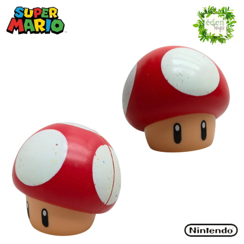 Action Figures Super Mario - cogumelo vermelho (cód 028) - Super Marios - #