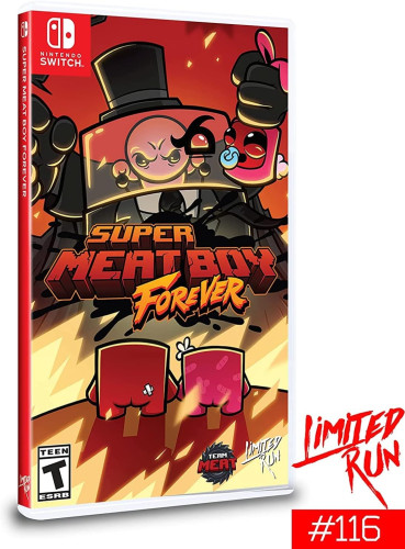 Super Meat Boy Forever - Switch Lacrado Mídia Física-Nintendo Switch-