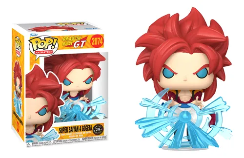 Super Saiyan 4 Gogeta 2074 Chase Glow Funko Pop Dragon Ball Gt Exclusivo - Dragon Ball - #2074-FUNKO POP-2074
