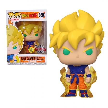 Funko Pop Super Saiyan Goku First Appearance Glows In The Dark-Dragon Ball Z-860