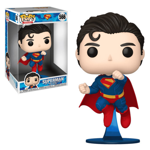 Funko Pop Super Sized 10" - Superman-Superman-566