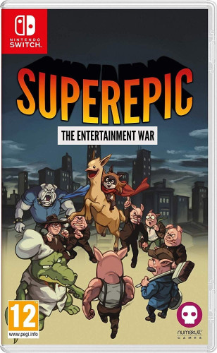 Superepic The Entertainment War Switch Lacrado Mídia Física Europeu-Nintendo Switch-