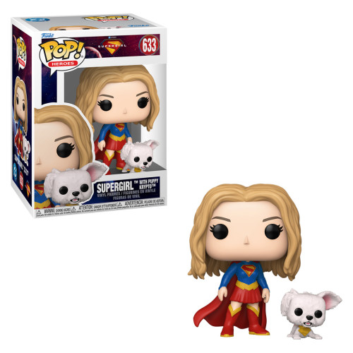 Supergirl With Puppy Krypto Supergirl #633 - Produto Original