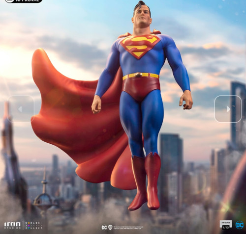 Action Figures Superman Iron Studios Exclusivo CCXP-Dc Comics-