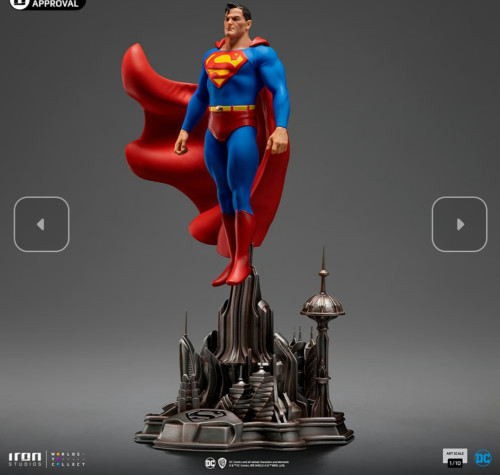 Action Figures Superman Iron Studios Exclusivo CCXP - Dc Comics - #